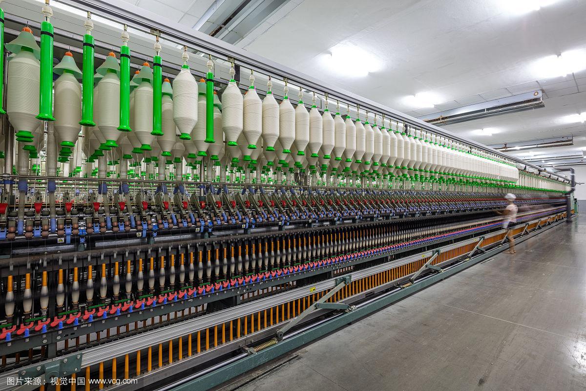 纺织厂机械加工产品线